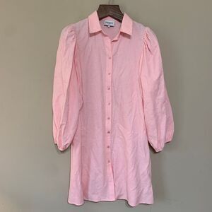 FRNCH Pink Midi Dress